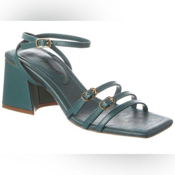 Free People Women's Blue Niki Strappy Leather Sandal size 8 - Picture 4 of 10